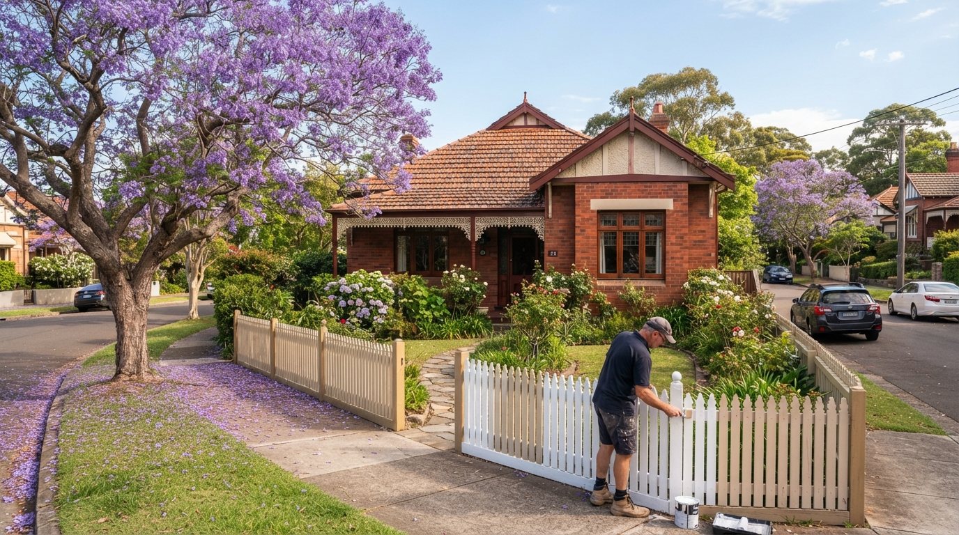 A homeowner doing a job around the house in New South Wales